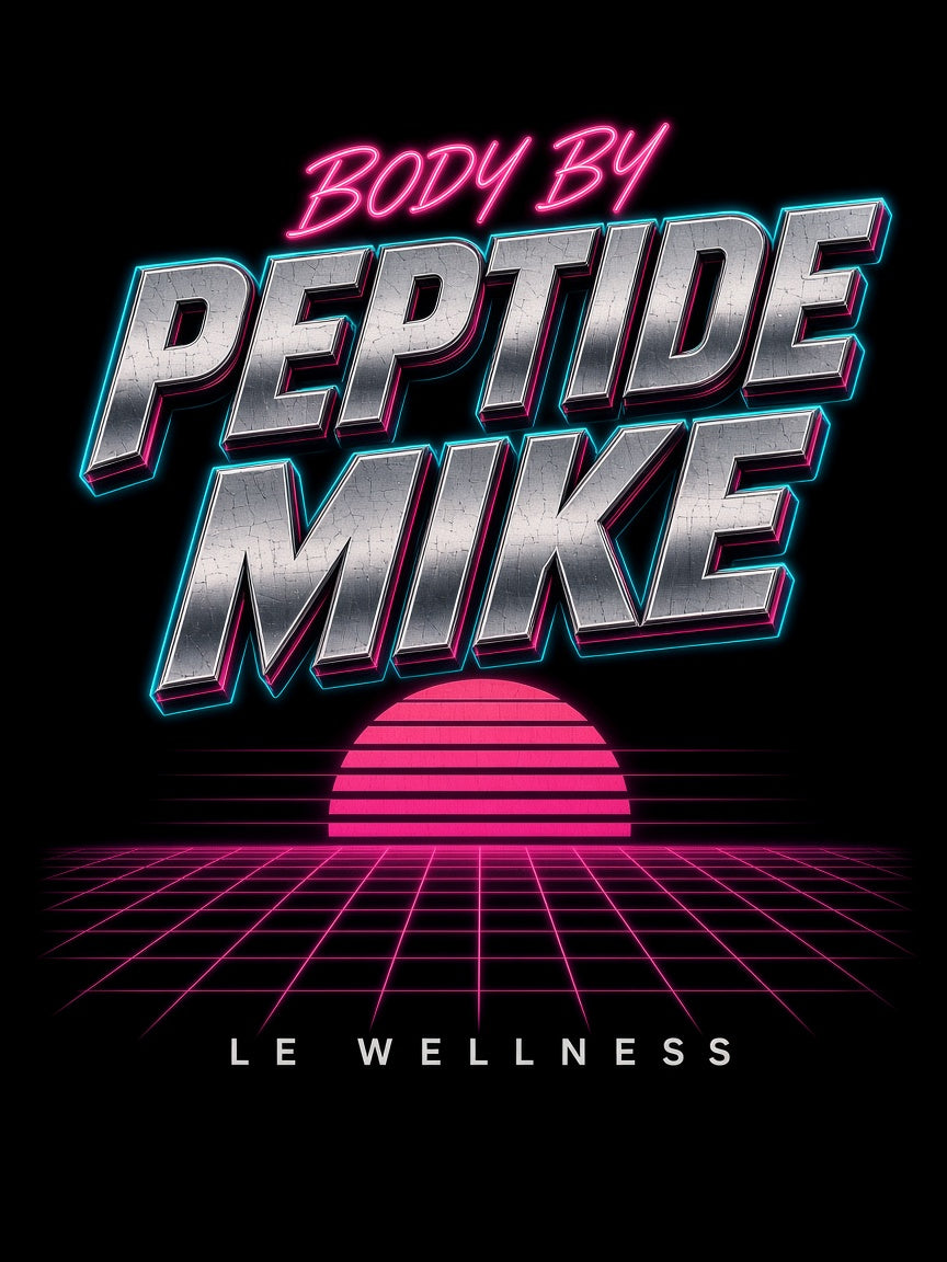 Body by Peptide Mike 80s Neon print artwork